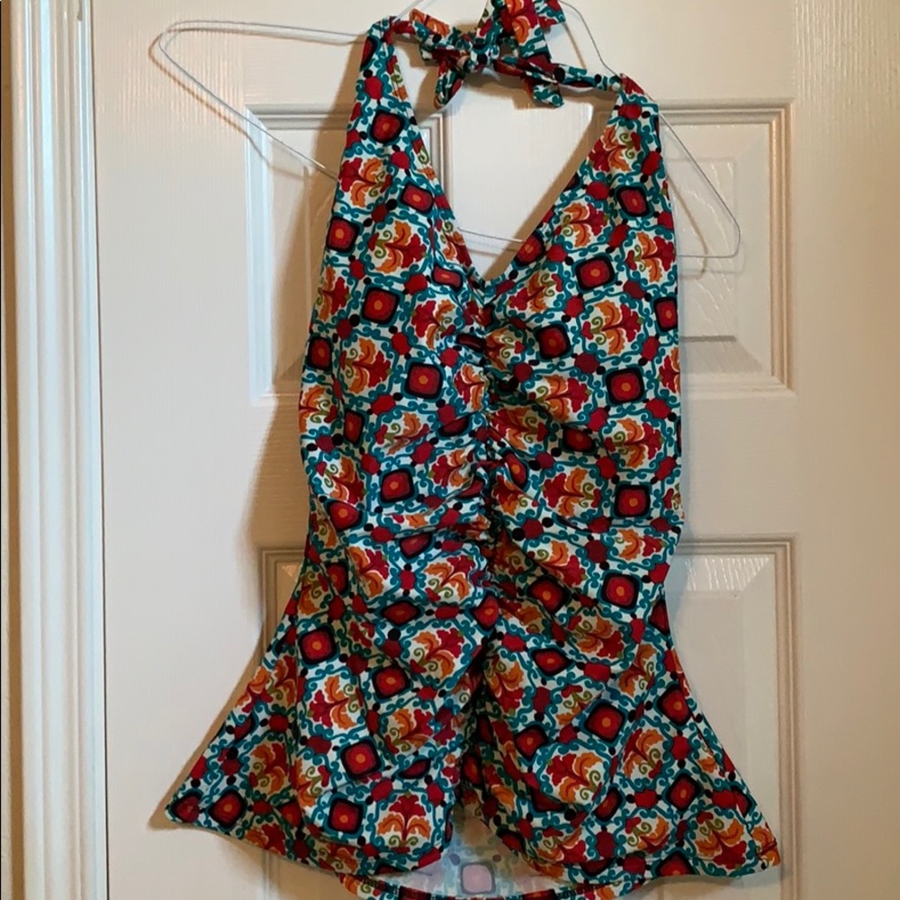 Halter Swim Tankini Top